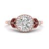 Load image into Gallery viewer, rollover-halo-cushion-nature-inspired-ruby-engagement-ring-in-FD10044CURGRUDRANGLE3-NL-RG