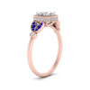 Load image into Gallery viewer, rollover-halo-cushion-nature-inspired-sapphire-engagement-ring-in-FD10044CURGSABLANGLE3-NL-RG