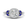 Load image into Gallery viewer, rollover-halo-cushion-nature-inspired-sapphire-engagement-ring-in-FD10044CURGSABLANGLE3-NL-WG