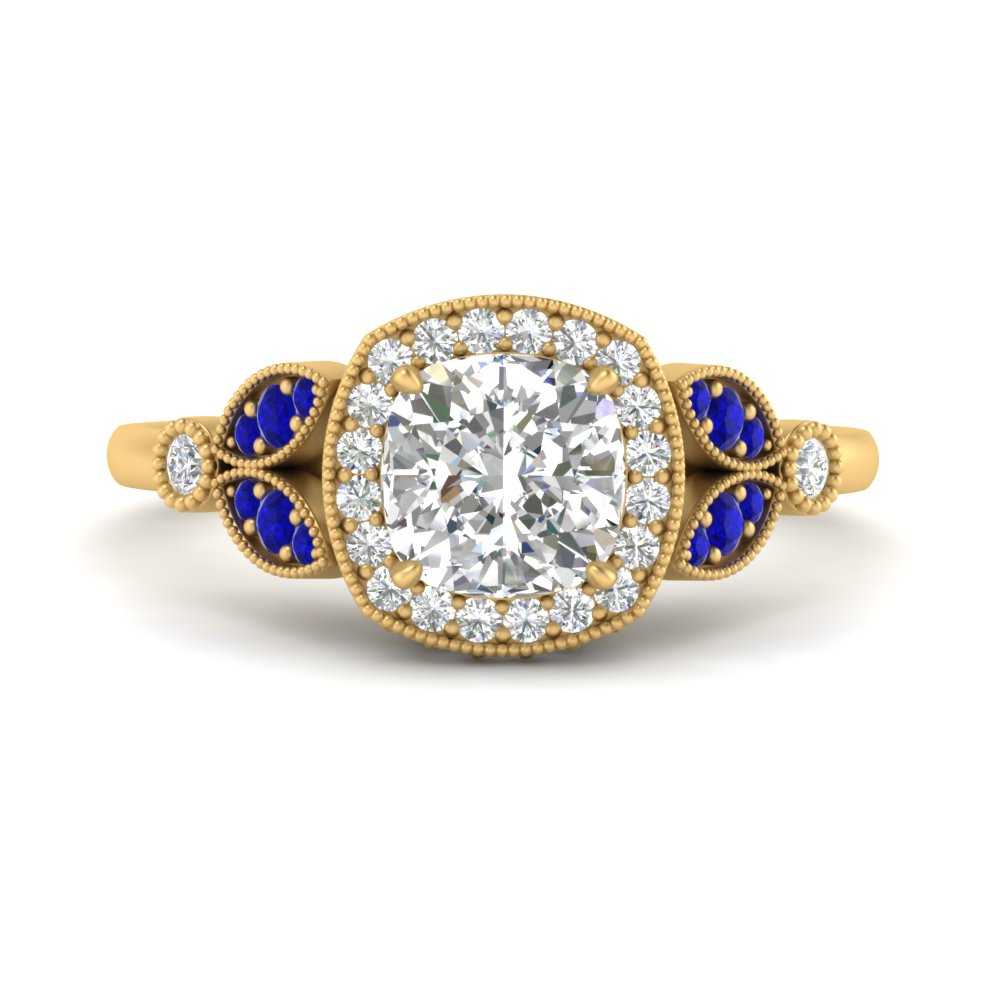 rollover-halo-cushion-nature-inspired-sapphire-engagement-ring-in-FD10044CURGSABLANGLE3-NL-YG