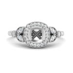 Load image into Gallery viewer, rollover-halo-semi-mount-nature-inspired-diamond-engagement-ring-in-FD10044SMRANGLE3-NL-WG

