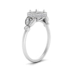 Load image into Gallery viewer, rollover-halo-semi-mount-nature-inspired-diamond-engagement-ring-in-FD10044SMRANGLE3-NL-WG

