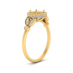 Load image into Gallery viewer, rollover-halo-semi-mount-nature-inspired-diamond-engagement-ring-in-FD10044SMRANGLE3-NL-YG

