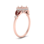Load image into Gallery viewer, rollover-halo-semi-mount-nature-inspired-ruby-engagement-ring-in-FD10044SMRGRUDRANGLE3-NL-RG
