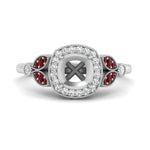 Load image into Gallery viewer, rollover-halo-semi-mount-nature-inspired-ruby-engagement-ring-in-FD10044SMRGRUDRANGLE3-NL-WG
