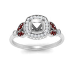 Load image into Gallery viewer, rollover-halo-semi-mount-nature-inspired-ruby-engagement-ring-in-FD10044SMRGRUDRANGLE3-NL-WG
