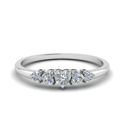 romantic-five-stone-heart-diamond-ring-in-white-gold-FD8898-NL-WG