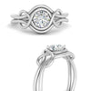Load image into Gallery viewer, romantic-love-knot-bridal-ring-in-white-gold-FDENR9535RORANGLE3-NL-WG