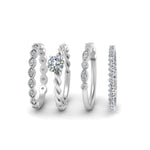 Load image into Gallery viewer, rope-style-stacking-ring-bands-in-FD9440ANGLE2-NL-WG
