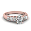 Load image into Gallery viewer, rose-gold-oval-white-diamond-engagement-wedding-ring-in-prong-set-FDENS1027OVR-Nl-RG