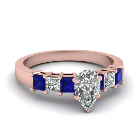 rose-gold-pear-white-diamond-engagement-wedding-ring-with-blue-sapphire-in-prong-set-FDENS1027PERGSABL-NL-RG