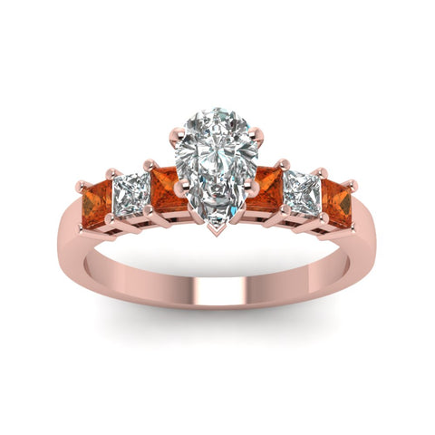 rose-gold-pear-white-diamond-engagement-wedding-ring-with-orange-sapphire-in-prong-set-FDENS1027PERGSAORANGLE5-NL-RG_3c4566e0-908b-4606-9fce-a0c8a80bae26