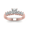 Load image into Gallery viewer, rose-gold-princess-white-diamond-engagement-wedding-ring-in-prong-set-FDENS1027PRRANGLE5-Nl-RG