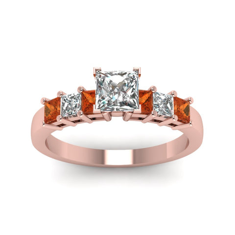 rose-gold-princess-white-diamond-engagement-wedding-ring-with-orange-sapphire-in-prong-set-FDENS1027PRRGSAORANGLE5-NL-RG_3d12a80c-10e1-4d80-b456-3520a5a65c57