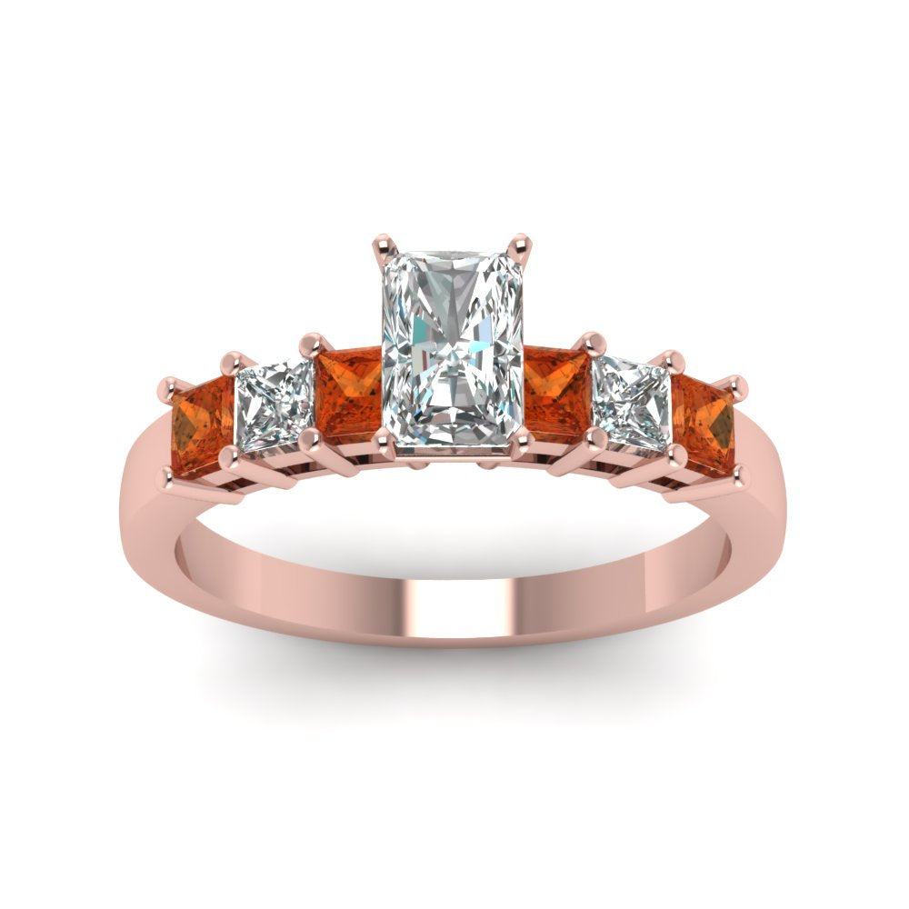 rose-gold-radiant-white-diamond-engagement-wedding-ring-with-orange-sapphire-in-prong-set-FDENS1027RARGSAORANGLE5-NL-RG_ddd0d99f-b985-4832-a13d-d1a82ad2adb0