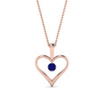 Thumbnail 15 - round-blue-sapphire-solitare-heart-pendant-in-prong-set-FDPD60961GSABL-NL-RG
