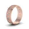 Load image into Gallery viewer, rose-gold-round-white-diamond-mens-wedding-band-in-bezel-set-FDDB1085B-NL-RG
