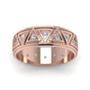 Load image into Gallery viewer, rose-gold-round-white-diamond-mens-wedding-band-in-bezel-set-FDDB1085B-NL-RG