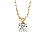 Load image into Gallery viewer, Round 4 Prong Solitaire Pendant
