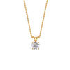 Load image into Gallery viewer, round-4-prong-solitaire-diamond-0.50-carat-pendant-in-yellow-gold-FDPD8469ANGLE1-RO-0.50-YG