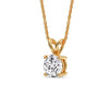 Load image into Gallery viewer, round-4-prong-solitaire-diamond-3-carat-pendant-in-FDPD8469ANGLE2-RO-3.00-YG.jpg?v=1763117314