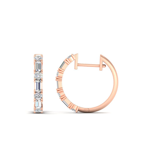 round-and-baguette-diamond-huggie-earrings-in-rose-gold-FDEAR11241ANGLE2-NL-RG