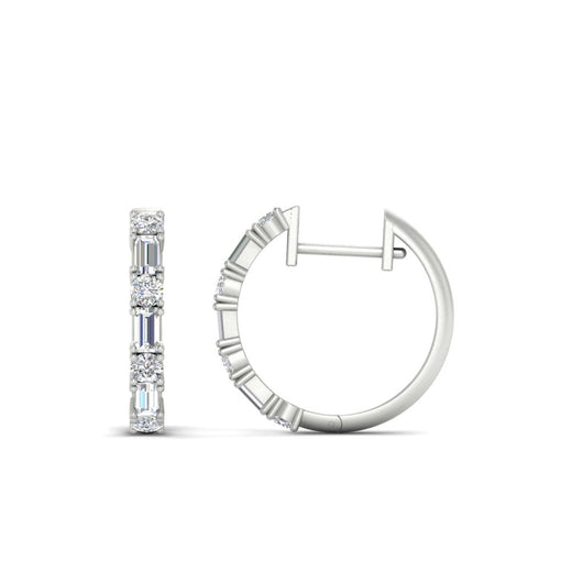 round-and-baguette-diamond-huggie-earrings-in-white-gold-FDEAR11241ANGLE2-NL-WG