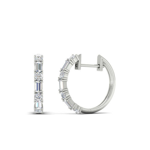 round-and-baguette-diamond-huggie-earrings-in-white-gold-FDEAR11241ANGLE2-NL-WG