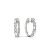Load image into Gallery viewer, round-and-baguette-diamond-huggie-earrings-in-white-gold-FDEAR11241ANGLE2-NL-WG