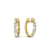 Load image into Gallery viewer, round-and-baguette-diamond-huggie-earrings-in-yellow-gold-FDEAR11241ANGLE2-NL-YG