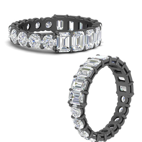 round-and-emerald-cut-eternity-wedding-band-in-black-gold-FDEWB10777-NL-BG