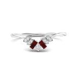 Load image into Gallery viewer, round-baguette-ruby-twisted-wedding-band-in-white-gold-FD9703BGRUDR-NL-WG.jpg
