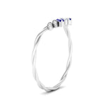 Load image into Gallery viewer, round-baguette-sapphire-twisted-wedding-band-in-white-gold-FD9703BGSABL-NL-WG.jpg
