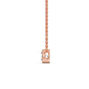 Load image into Gallery viewer, Round Bezel 0.75 Carat Solitaire Pendant