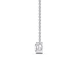 Load image into Gallery viewer, Round Bezel 0.75 Carat Solitaire Pendant