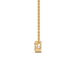 Load image into Gallery viewer, Round Bezel 0.75 Carat Solitaire Pendant