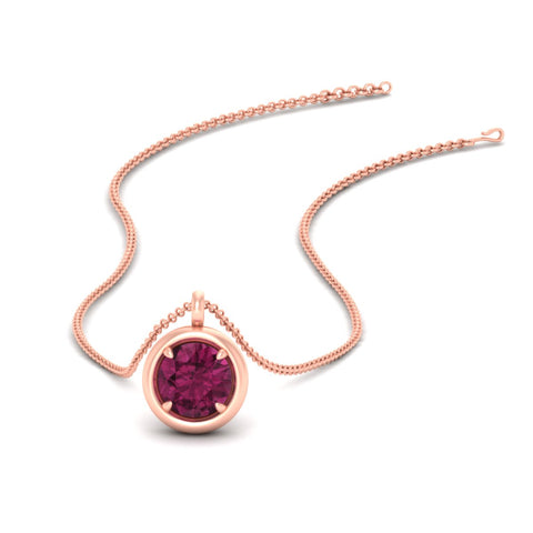 round-bezel-set-solitaire-pink-sapphire-pendant-necklace-in-rose-gold-fdpd11702gsadrpisleep-nl-rg.jpg