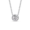 Load image into Gallery viewer, Round Bezel Solitaire Diamond 2.50 Carat Pendant