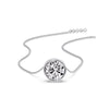 Load image into Gallery viewer, Round Bezel Solitaire Diamond 2.50 Carat Pendant