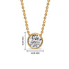 Load image into Gallery viewer, Round Bezel Solitaire Diamond 2.50 Carat Pendant