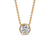 Load image into Gallery viewer, Round Bezel Solitaire Diamond 2.50 Carat Pendant