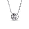 Load image into Gallery viewer, Round Bezel Solitaire Diamond 4 Carat Pendant