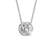 Load image into Gallery viewer, Round Bezel Solitaire Diamond 4 Carat Pendant