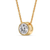 Load image into Gallery viewer, Round Bezel Solitaire Diamond 4 Carat Pendant