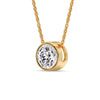 Load image into Gallery viewer, Round Bezel Solitaire Diamond 5 Carat Pendant