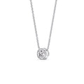 Thumbnail 10 - round-bezel-solitaire-diamond-half-carat-pendant-in-white-gold-fdpd10538roangle2-0-50ct-nl-wg