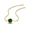 Load image into Gallery viewer, Round Bezel Solitaire Diamond 1.50 Carat Pendant