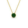 Load image into Gallery viewer, Round Bezel Solitaire Diamond 1.50 Carat Pendant