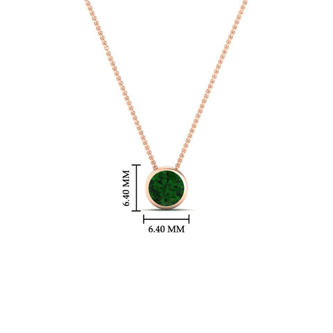 round-bezel-solitaire-emerald-half-carat-pendant-in-rose-gold-fd-pd10538rogemgrangle1-nl-0-50ct-rg-hw