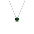 Thumbnail 65 - round-bezel-solitaire-emerald-half-carat-pendant-in-white-gold-FD-PD10538ROGEMGRANGLE1-NL-0.50CT-WG